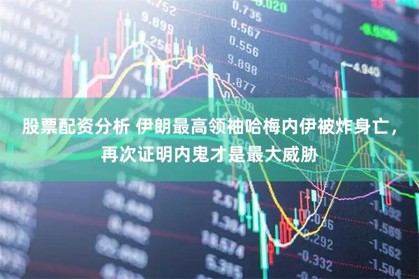 股票配资分析 伊朗最高领袖哈梅内伊被炸身亡，再次证明内鬼才是最大威胁